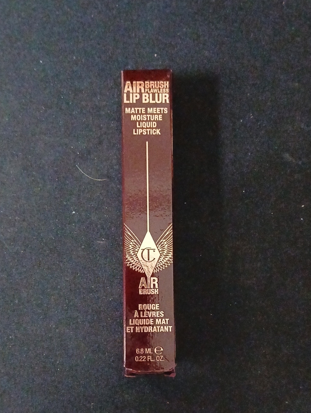 Charlotte Tilbury Matte Meets Moisture Liquid Lipstick Ruby Blur NIB